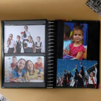 Фотоальбом на выпускной &laquo;Выпускник школы&raquo; 20 магнитных листов, цвет страниц чёрный