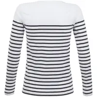 Футболка женская с длинным рукавом Matelot LSL Women, белая с темно-синим, размер M Футболка женская с длинным рукавом Matelot LSL Women, белая с темно-синим, размер M
