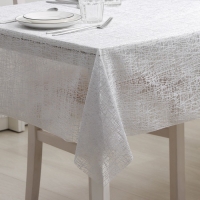 Клеёнка на стол &laquo;Паутинка&raquo;, ширина 137 см, рулон 20 метров, толщина 0,5 мм, цвет белый