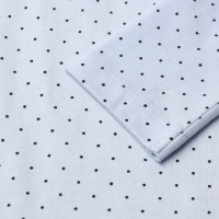 Джемпер для девочки школьный, цвет нежно-голубой/горошек, рост 122 см Джемпер для девочки школьный, цвет нежно-голубой/горошек, рост 122 см