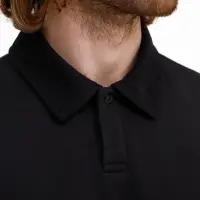 Рубашка поло унисекс Tiimi, черная, размер M/L