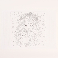 Картина по номерам &laquo;Фея снов&raquo;, 20 &times; 20, на холсте, с подрамником