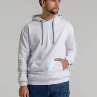 Толстовка с капюшоном Unit Kirenga белая, размер M