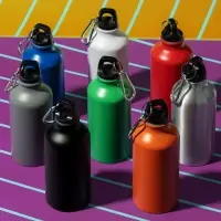 Бутылка для воды Funrun 400, серая