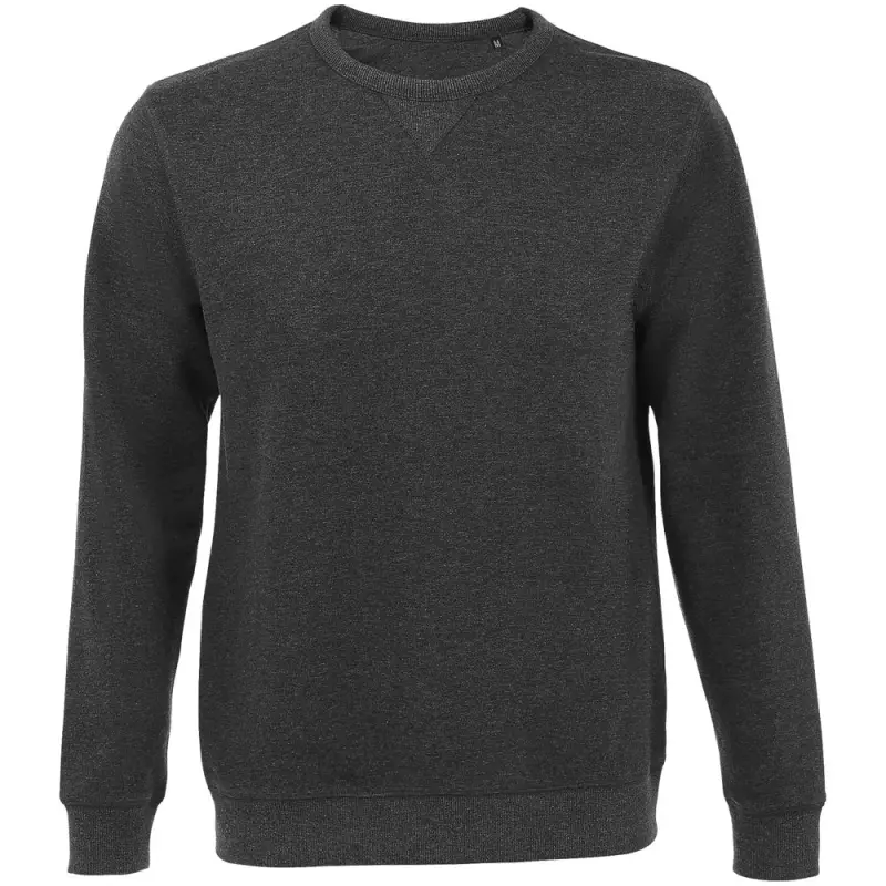 Толстовка унисекс Sully, черный меланж, размер XS