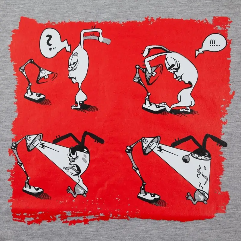 Толстовка &laquo;Ногиотушей&raquo;, серый меланж, размер M