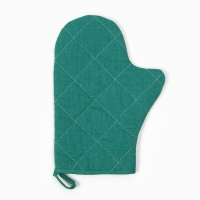 Варежка-прихватка Доляна "Милый дом" 20х28 см, 35% хл, 65% пэ, ватин 250 г/м2 Варежка-прихватка Доляна "Милый дом" 20х28 см, 35% хл, 65% пэ, ватин 250 г/м2