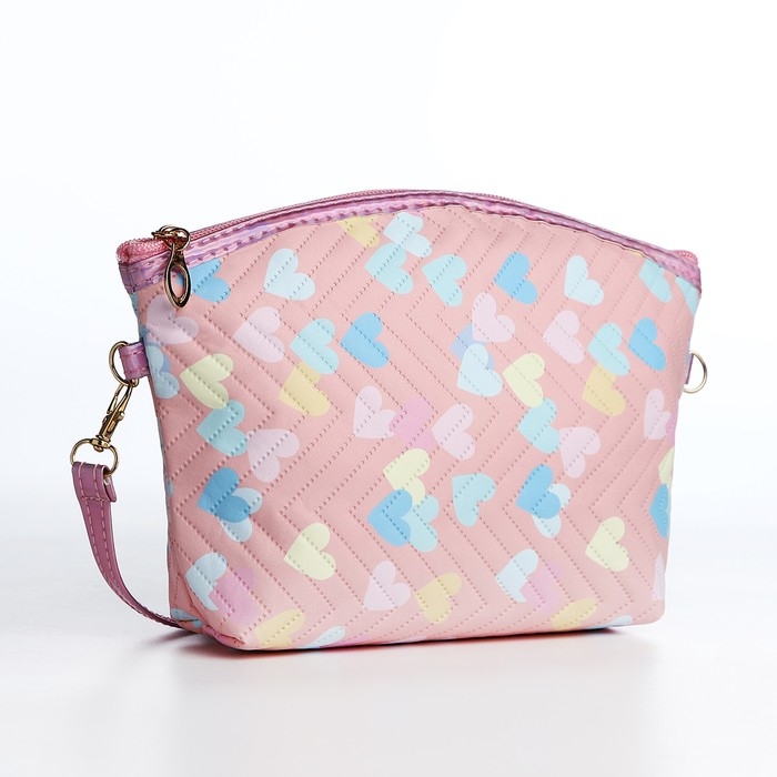 Сумка детская для девочки на молнии, цвет розовый Сумка детская для девочки на молнии, цвет розовый