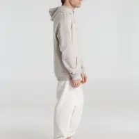 Толстовка с капюшоном унисекс Hoodie, дымчато-серая, размер S