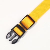 Ошейник с подсветкой размер L, ОШ 45-52 х 2,5 см 3 режима свечения жёлтый Ошейник с подсветкой размер L, ОШ 45-52 х 2,5 см 3 режима свечения жёлтый