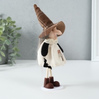 Кукла интерьерная "Баба Яга в белом сарафане с летучей мышкой" 4,5х7,5х18 см Кукла интерьерная "Баба Яга в белом сарафане с летучей мышкой" 4,5х7,5х18 см