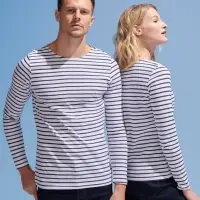 Футболка мужская Marine Men, белый/красный, размер M