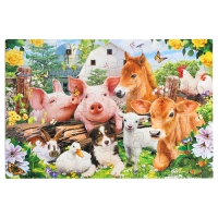 Макси-пазл &laquo;Друзья на ферме&raquo;, 40 элементов