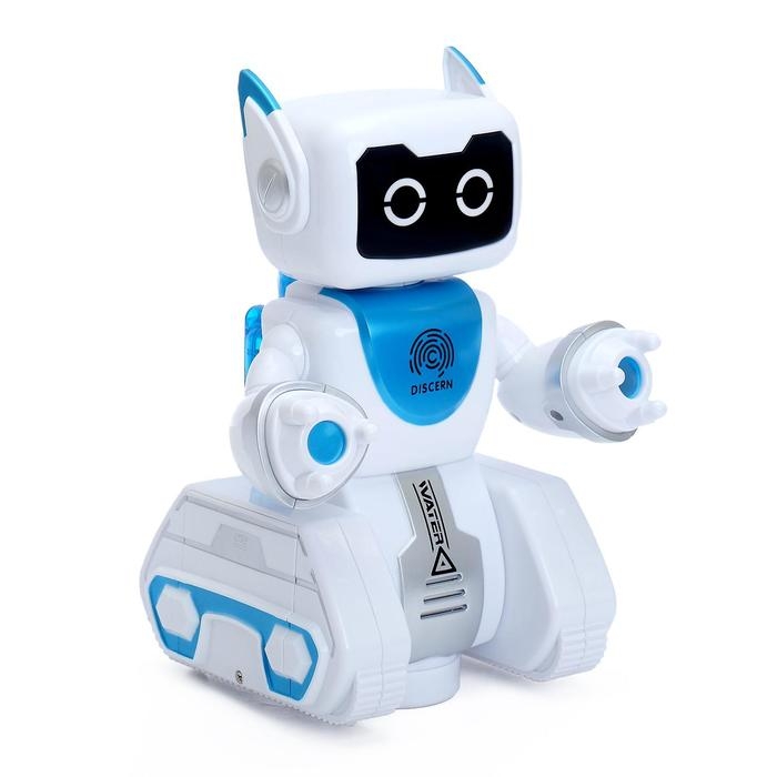 Робот интерактивный, радиоуправляемый «Вольт», световые и звуковые эффекты, работает от батареек Робот интерактивный, радиоуправляемый «Вольт», световые и звуковые эффекты, работает от батареек