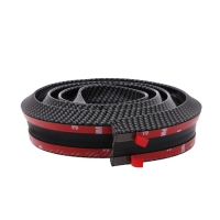 Спойлер для автомобиля, 4,5×150 см, универсальный, под карбон, черный Спойлер для автомобиля, 4,5×150 см, универсальный, под карбон, черный