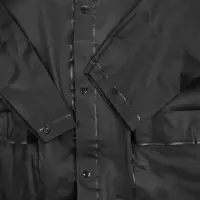 Дождевик детский RainDrop Kids, черный, 10 лет (рост 130-140)