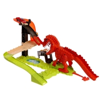 Автотрек «Дино-трек», с запуском, звуковые эффекты Автотрек «Дино-трек», с запуском, звуковые эффекты