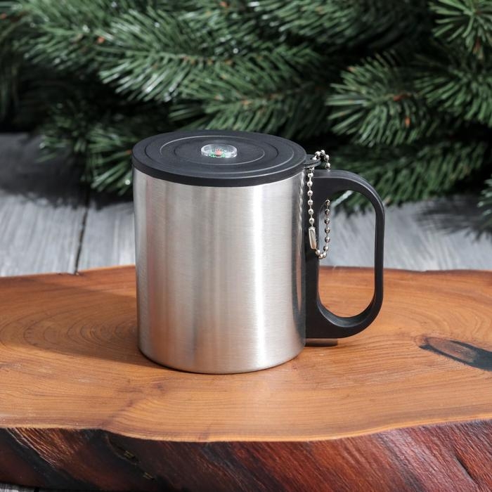 Термокружка с компасом &laquo;Защитник родины&raquo;, 180 мл