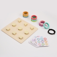 Развивающая игра &laquo;Весёлый шнурок&raquo; 22,5 &times; 22,5 &times; 1 см