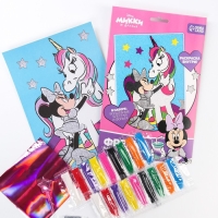 Набор для творчества, фреска Минни Маус и единорог Набор для творчества, фреска Минни Маус и единорог