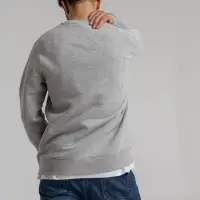 Свитшот унисекс King, серый меланж, размер XXL