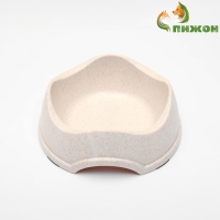 Миска бамбуковая 400 мл, 17 х 6 см, белая Миска бамбуковая 400 мл, 17 х 6 см, белая