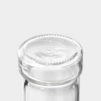 Солонка стеклянная трехпозиционная, 115 мл, цвет зелёный Солонка стеклянная трехпозиционная, 115 мл, цвет зелёный