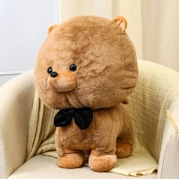 Мягкая игрушка «Собака» в бабочке, 60 см, цвет коричневый Мягкая игрушка «Собака» в бабочке, 60 см, цвет коричневый