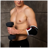 Налокотники неопреновые ONLYTOP, 7 мм, р. S