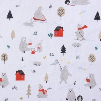 Постельное бельё &laquo;Этель&raquo; 1,5 Лесные заботы 143х215 см, 150х214 см, 50х70 см -1 шт, 100% хл, бязь