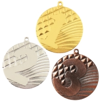 Медаль призовая 002 диам 5см. 2 место. Цвет сер. Без ленты Медаль призовая 002 диам 5см. 2 место. Цвет сер. Без ленты