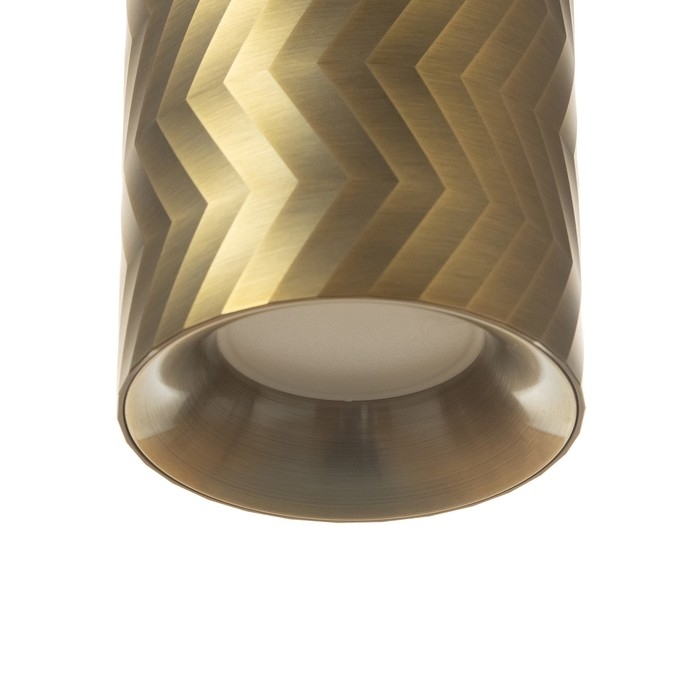 Светильник Светильник "Астер" GU10 золото 7,5х7,5х13 см