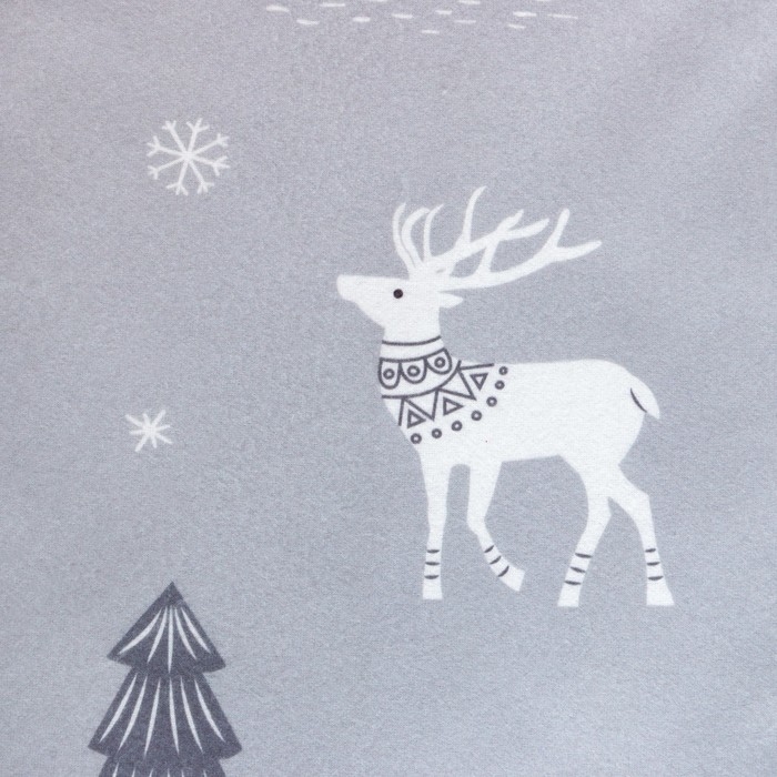 Плед Этель "Зимний лес" 100х150см, флис