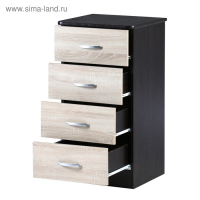 Комод 460, 460х450х867, Венге/Дуб сонома светлый