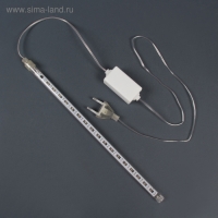 Гирлянда «Сосулька» тающая 0.3 м, IP44, прозрачная нить, 18 LED, свечение белое, переливы, 220 В Гирлянда «Сосулька» тающая 0.3 м, IP44, прозрачная нить, 18 LED, свечение белое, переливы, 220 В