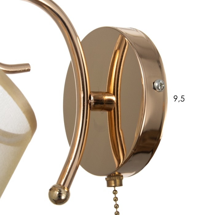 Бра 662447/1 E27 40Вт золото 22х15х24 см Бра 662447/1 E27 40Вт золото 22х15х24 см