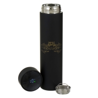 Термос, 500 мл, Basic "Мастер К", с ситечком, с датчиком температуры, сохраняет тепло 10 ч Термос, 500 мл, Basic "Мастер К", с ситечком, с датчиком температуры, сохраняет тепло 10 ч