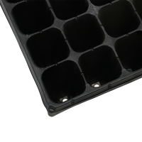 Кассета для выращивания рассады, на 32 ячейки, по 180 мл, из пластика, чёрная, 51 &times; 28 &times; 10 см, Greengo