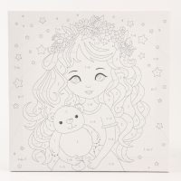 Картина по номерам &laquo;Фея снов&raquo;, 20 &times; 20, на холсте, с подрамником