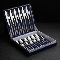 Набор столовый &laquo;Аппетит&raquo;, 24 предмета, толщина 2 мм, декоративная коробка