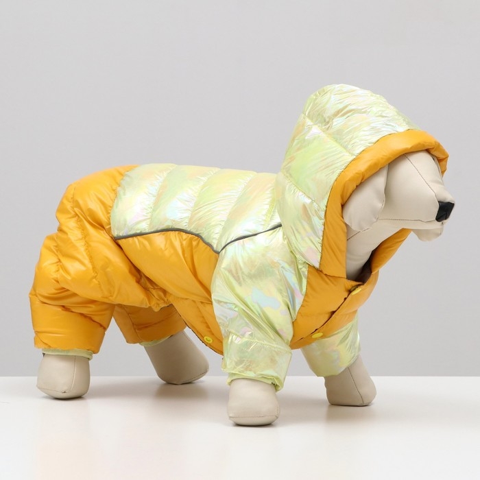 Комбинезон "Эфир", размер 16 (ДС 36, ОГ 46, ОШ 35 см), жёлтый