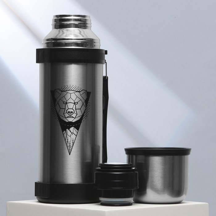 Термос &laquo;Медведь&raquo;, 1000 мл, сохраняет тепло 12-24 ч