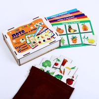 Игра настольная лото &laquo;Овощи и фрукты&raquo;