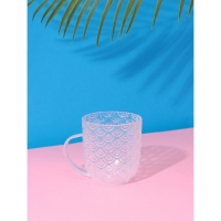 Кружка Доляна &laquo;Игра воображения&raquo;, 550 мл, цвет прозрачный