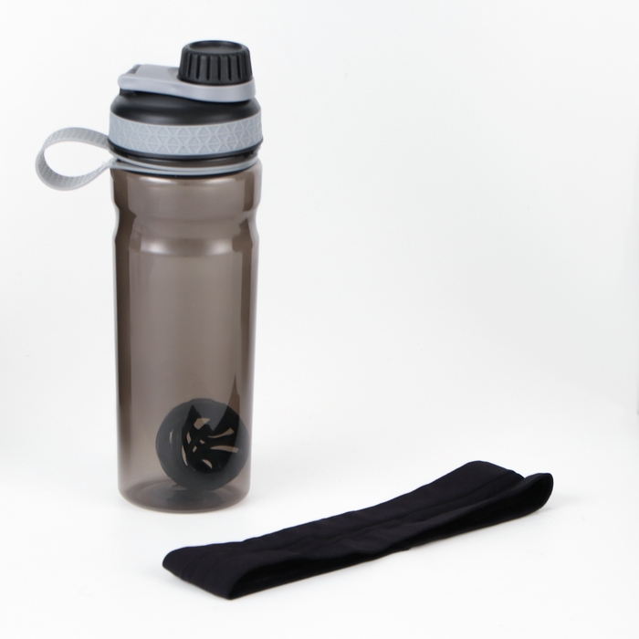 Набор 2 в 1 &laquo;Победа&raquo;: шейкер 800 мл, повязка на голову для бега 24 см