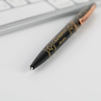 Ручка шариковая синяя паста 0.7 мм «С 23 февраля» пластик с тиснением на корпусе Ручка шариковая синяя паста 0.7 мм «С 23 февраля» пластик с тиснением на корпусе