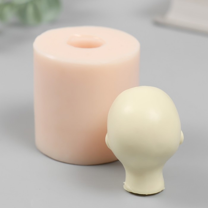 Молд силикон Молд силикон "Голова младенца" №18 3х3,5х4 см