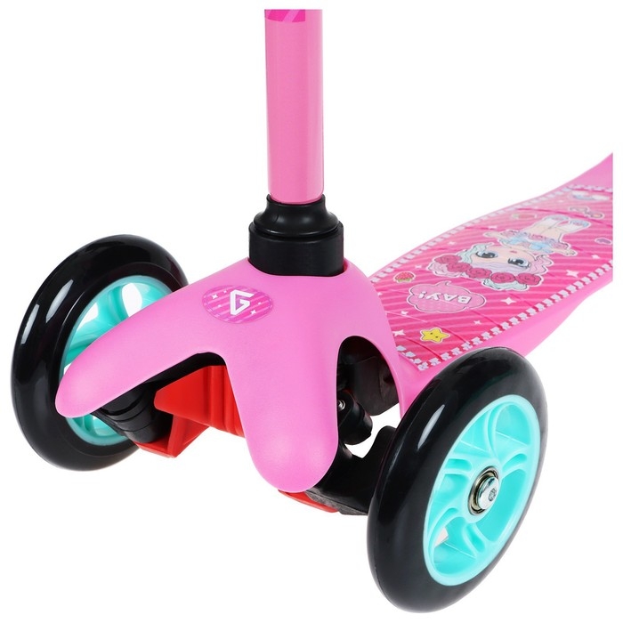 Самокат-снегокат 2 в 1 GRAFFITI «Девочка» Самокат-снегокат 2 в 1 GRAFFITI «Девочка»