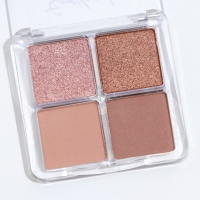 Палетка теней для век, 4 цвета Палетка теней для век, 4 цвета