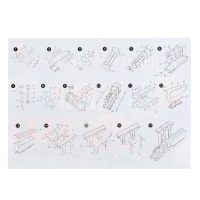 3D Конструктор &laquo;Волшебный экспресс&raquo;, 79 деталей